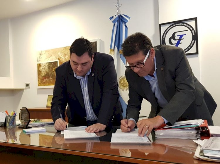 COPMMOTER firmó un nuevo convenio con el Colegio de Córdoba